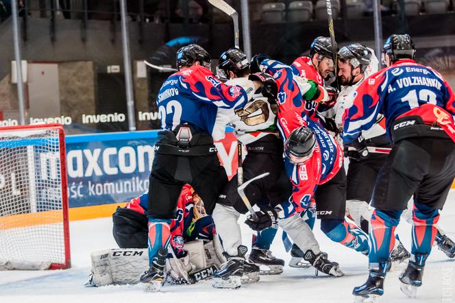 GKS Tychy - KH Energa Toruń, pierwszy ćwierćfinał PLH - zdjęcia z meczu