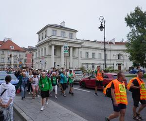 313. Warszawska Pielgrzymka Piesza na Jasną Górę - wymarsz z Warszawy