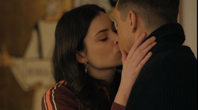 Barwy szczęścia, odcinek 3202. Weronika (Maria Świłpa), Błażej (Piotr Ligienza)