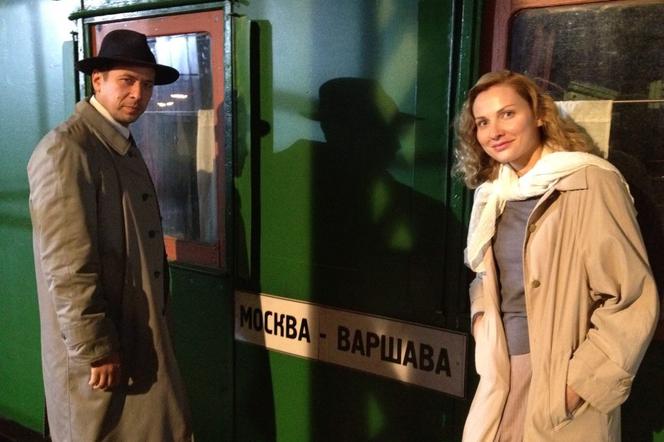 Joanna Moro w Rosji na planie serialu Talianka