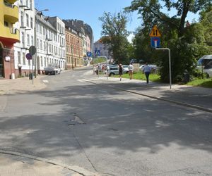 Remont ulicy Nowowiejskiego w Olsztynie