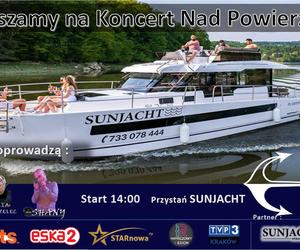 Imprezowy statek i koncert na plaży w Gródku nad Dunajcem
