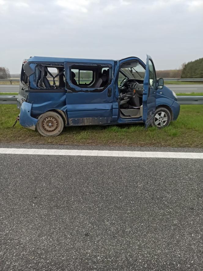 Wypadek na A4 w rejonie Nowych Żukowic