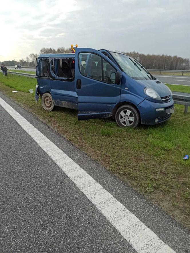 Wypadek na A4 w rejonie Nowych Żukowic