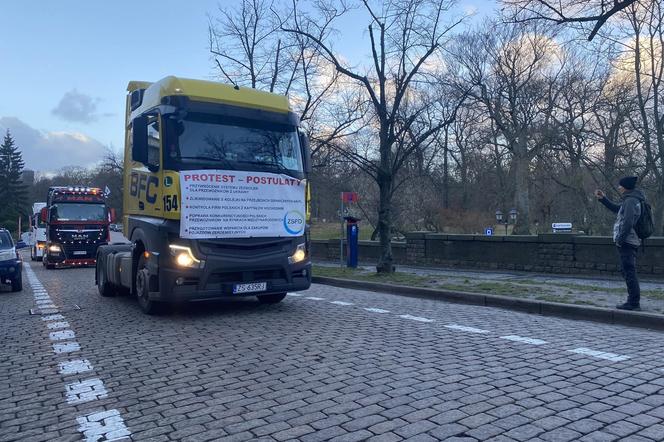 Protest przewoźników 