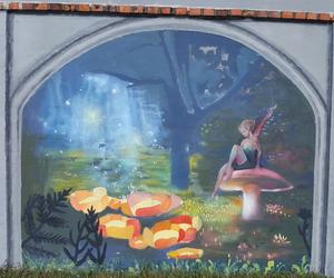 Bajkowy mural w Bydgoszczy