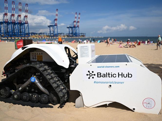 Autonomiczny robot będzie czyścił plażę w Gdańsku