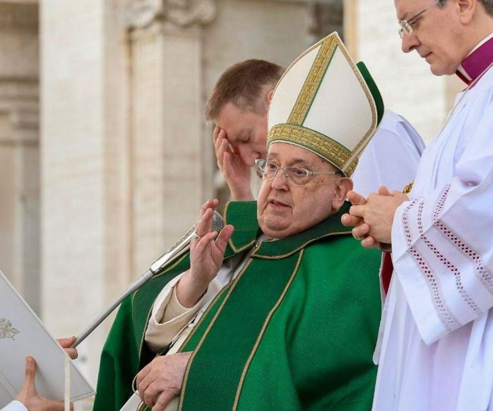 Papież Franciszek przerwał homilię