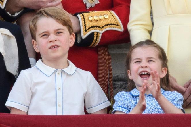 księżniczka Charlotte i książę George
