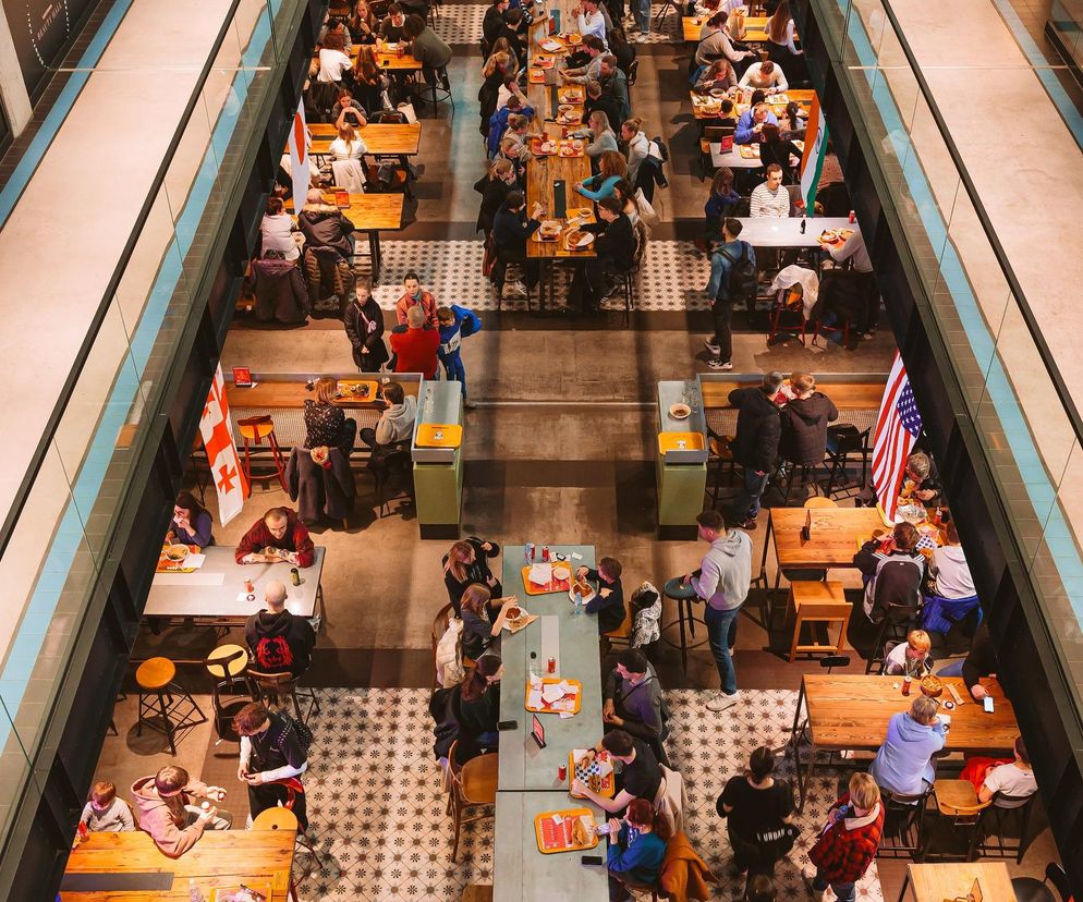 To najlepszy Food Hall w Polsce. Został wyróżniony przez National Geographic 