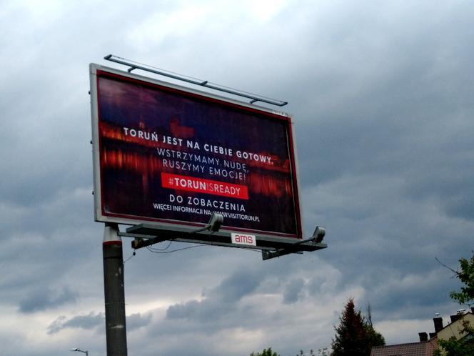 Toruń is ready - specjalne banery pojawiły się w całej Polsce