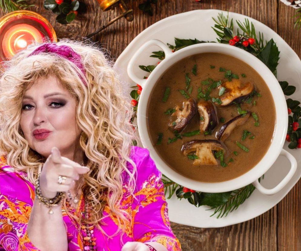 Barszcz grzybowy z łazankami Magdy Gessler. Hit Wigilii 2025