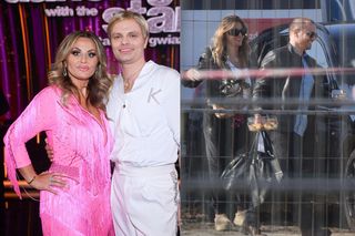 Tak Marcin Hakiel pociesza Dagmarę Kaźmierską. Przyszła na trening, a tu takie coś! Słodko. Mamy zdjęcia