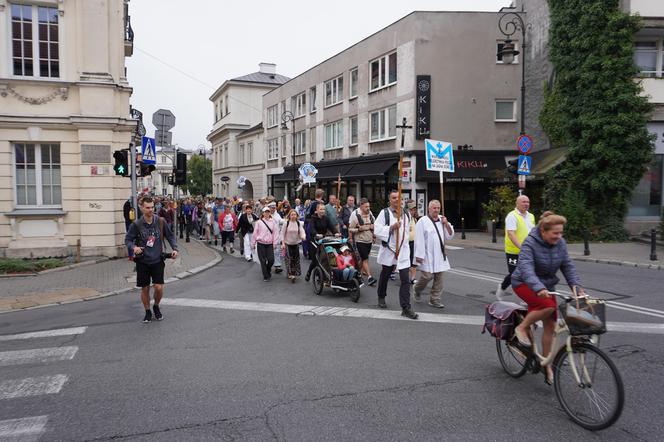 313. Warszawska Pielgzymka Piesza na Jasną Górę - wymarsz z Warszawy