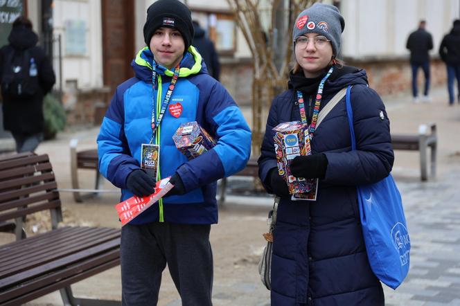 Wolontariusze Wielkiej Orkiestry Świątecznej Pomocy 2024 opanowali Lublin!