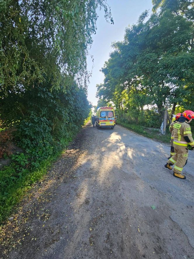Motocyklista potrącił 6-letnie bliźniaczki. Śmigłowiec LPR w akcji