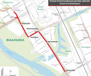 Już wiadomo, którędy pojedzie tramwaj na Modlińską