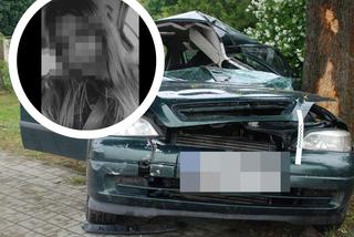 Piękna Zuzia zginęła w wypadku w Jastkowicach. 20-latka uderzyła w drzewo