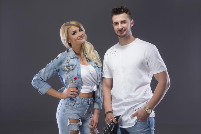 JAGODA , AGNIESZKA MORTKA ZE SWOIM BRATEM