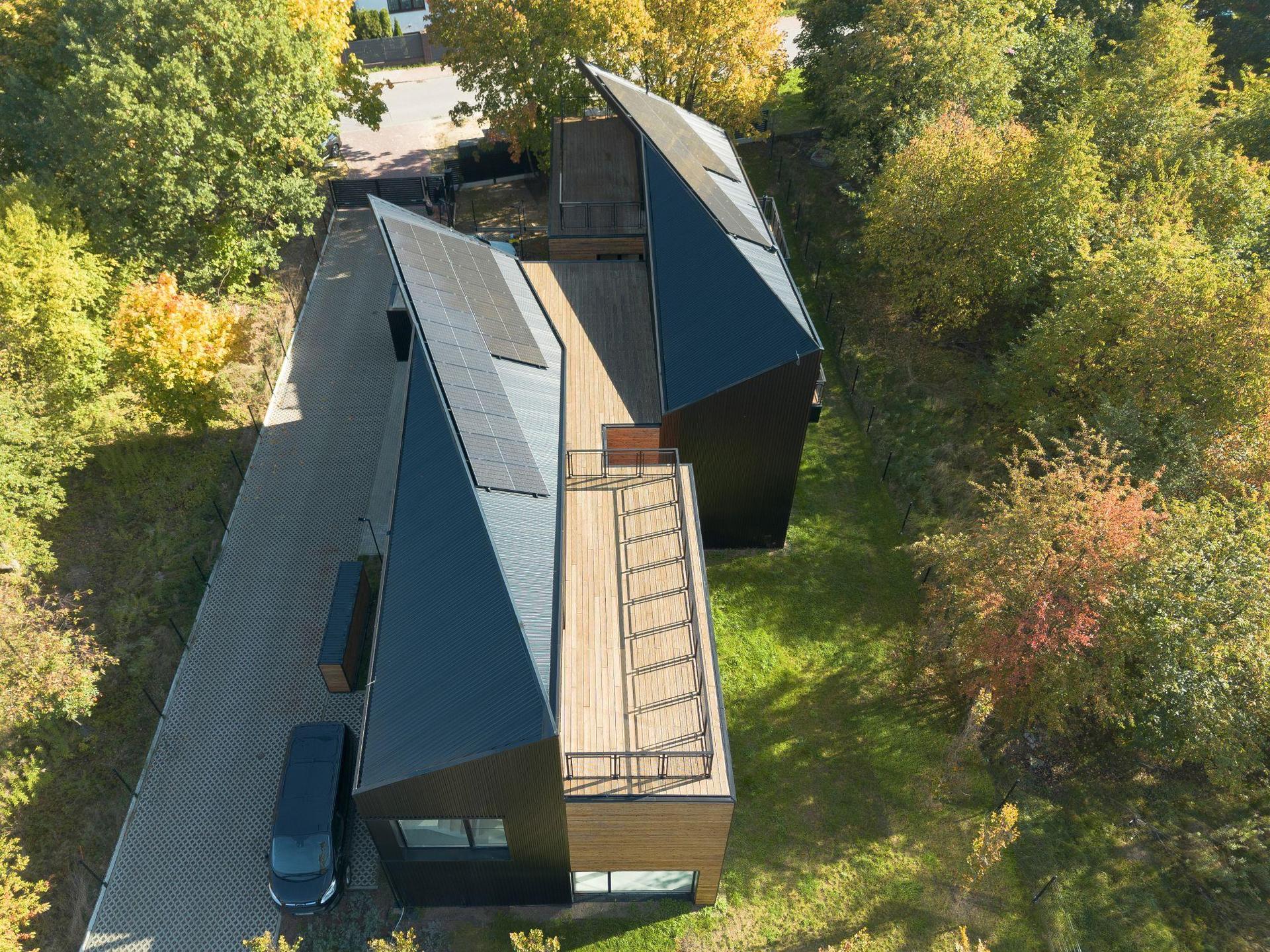 Domy z Żaglami Solarnymi w Krakowie