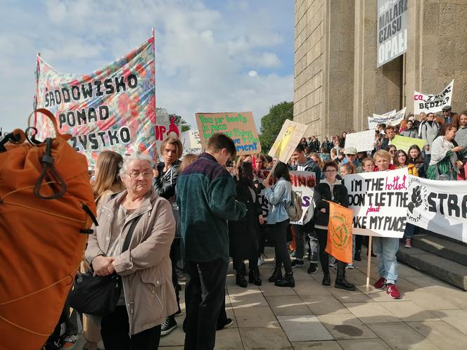 Młodzieżowy Strajk Klimatyczny w Krakowie