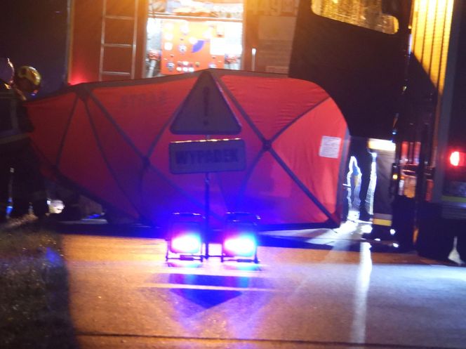 Roztrzaskał się mercedesem na drzewie. Nie miał żadnych szans