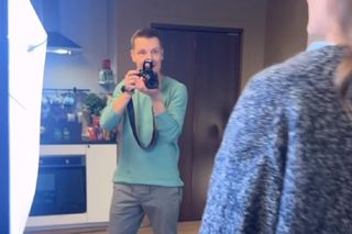 M jak miłość na planie. Paweł (Rafał Mroczek), Franka (Dominika Kachlik)