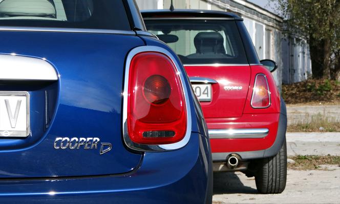 MINI Cooper 2014 r. vs. MINI Cooper 2003 r.