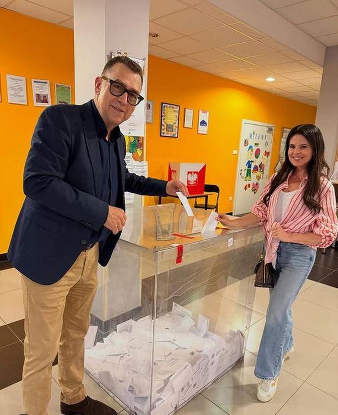 Wybory Prezydenckie 2025: Tak głosują gwiazdy w drugiej turze! Maciej Orłoś i Paulina Koziejowska