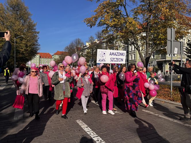 Marsz Różowej Wstążki w Szczecinie 2024