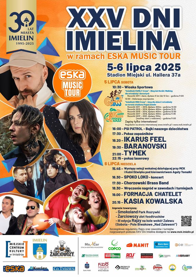 Bogaty program XXV Dni Imielina