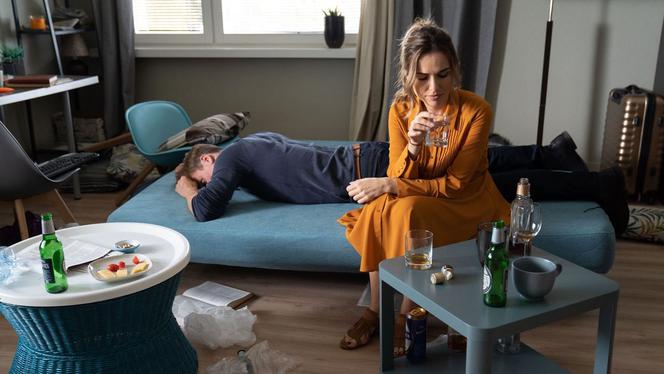 Na dobre i na złe odcinek 722, Michał (Mateusz Janicki), Hania (Marta Żmuda Trzebiatowska)