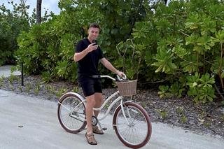 Krzysztof Piątek z żoną na rajskich wakacjach