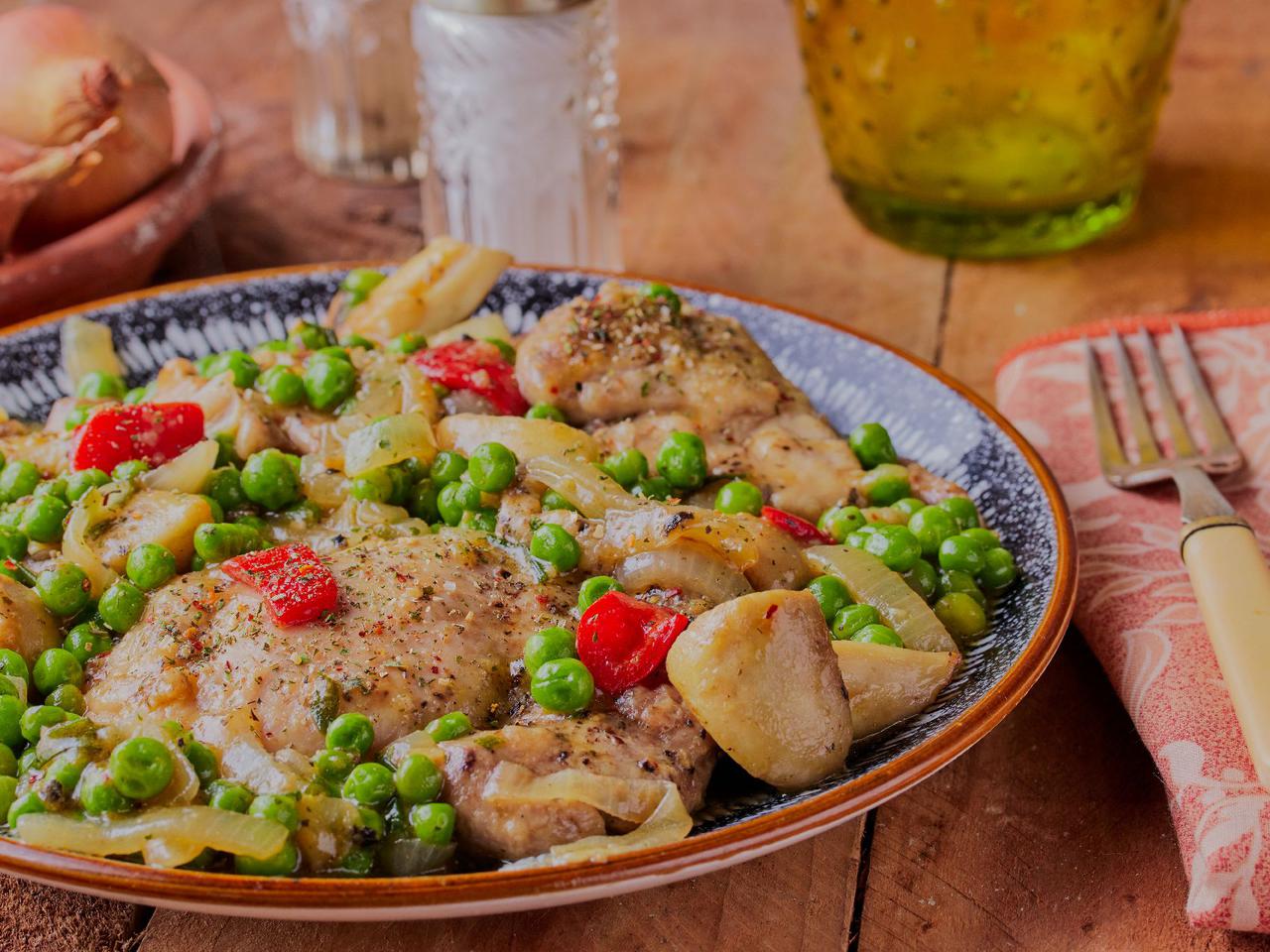 Kurczak z groszkiem - pyszny, delikatny, pożywny 