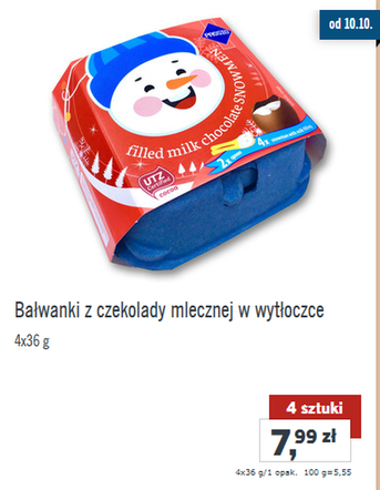 Świąteczne czekoladki już w Lidlu