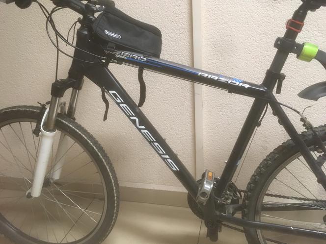 Złodziej rowerów wpadł, bo nie miał maseczki