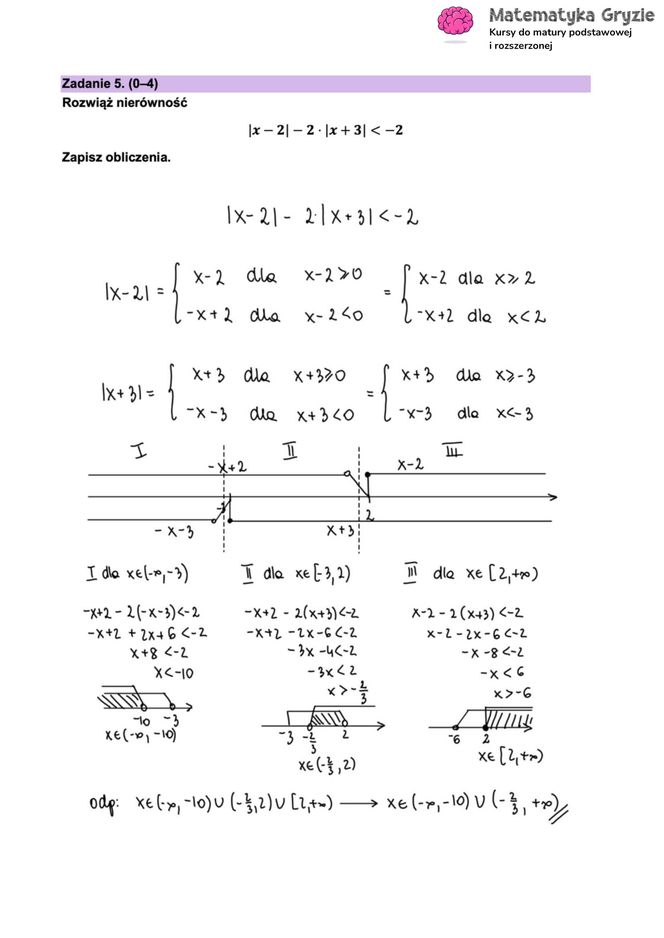 Matura 2025 matematyka rozszerzona: ODPOWIEDZI do wszystkich zadań, gotowe rozwiązania matury z matematyki rozszerzonej - Formuła 2023 [12.05.2025]	