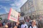 Protest w obronie Górek Czechowskich przed ratuszem