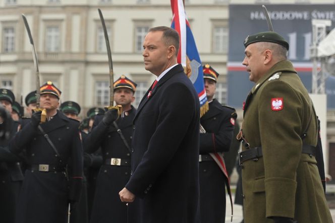 Narodowe Święto Niepodległości 2025 - uroczystość przed Grobem Nieznanego Żołnierza