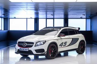 Mercedes GLA45 AMG Concept: 360 KM w crossoverze - WIDEO