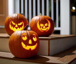 Jak zrobić lampion z dyni na Halloween krok po kroku? Mnóstwo wzorów do pobrania