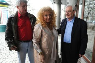 Magda Gessler z ojcem