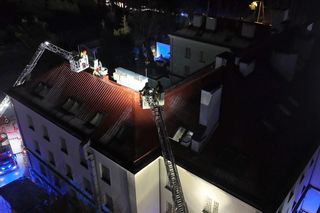 Pożar w zamkniętym Okręgowym Ośrodku Wychowawczym w Falenicy