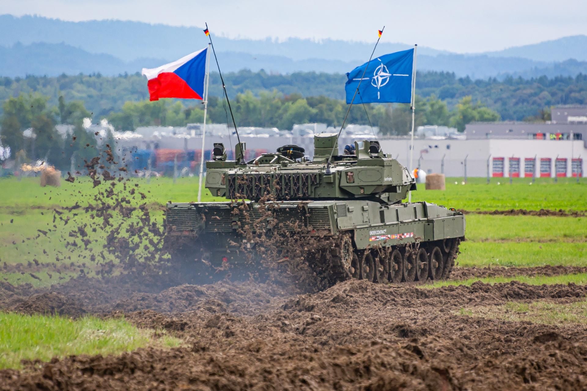 Czeskie czołgi Leopard 2A4