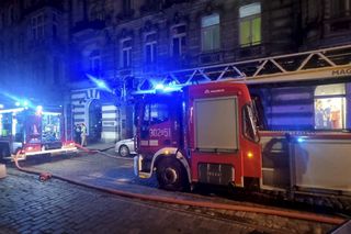 Łódź. Śmiertelny pożar na ul. Zielonej. Jest wstępna przyczyna tragedii [ZDJĘCIA].
