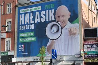 Plakaty wyborcze w Sosnowcu