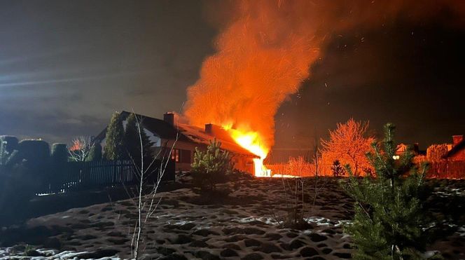 Pożar domu w Hałcnowie. Ruszyła zbiórka