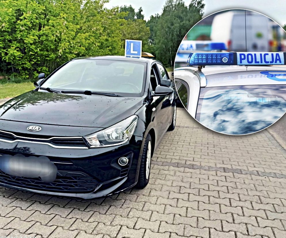Sieradz. Instruktor nauki jazdy nietrzeźwy w czasie kursu. Tyle miał promili 