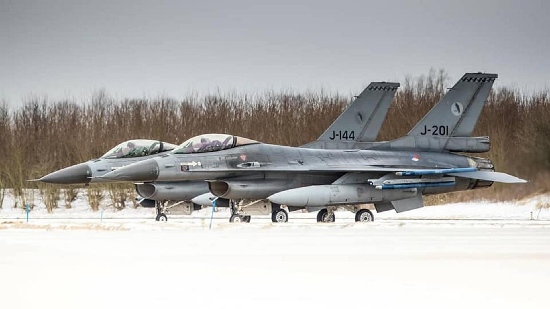 Holenderskie F-16 