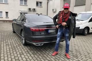 Krzysztof Rutkowski jeździ limuzyną Audi A8